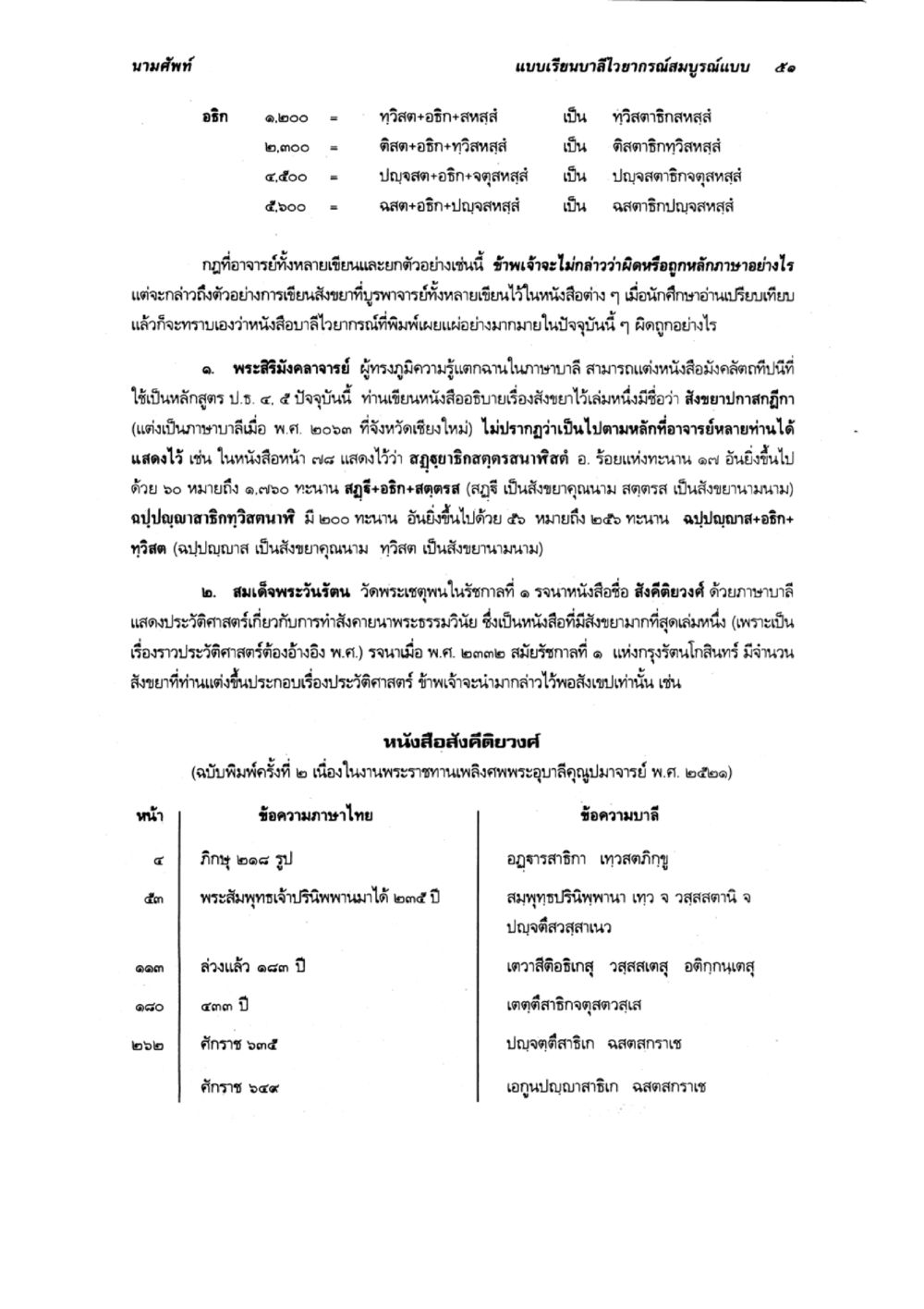 null แบบเรียนบาลีไวยากรณ์สมบูรณ์แบบ เล่ม 2 หน้า 51