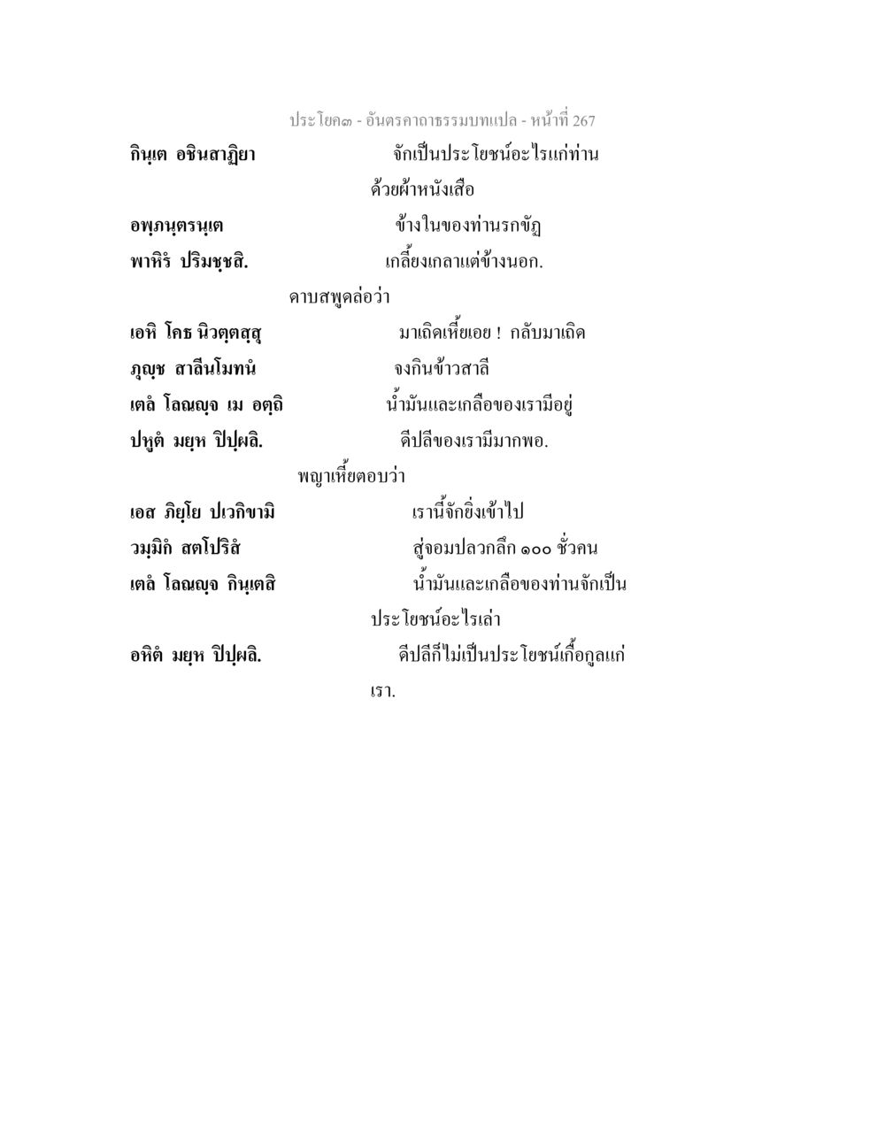 อานันททรรมนแห่ง อันตรคาถาธรรมบทแปล ภาค 1-8  หน้า 270