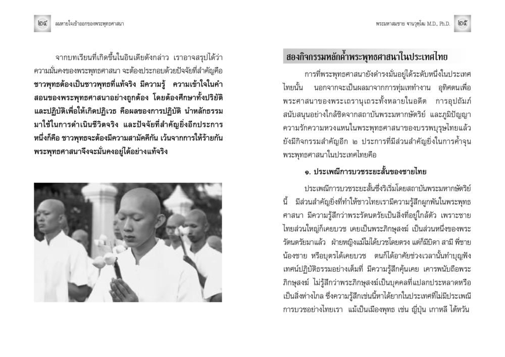 ลมหายใจของพระพุทธศาสนาในไทย ลมหายใจเข้าออกของพระพุทธศาสนา หน้า 13