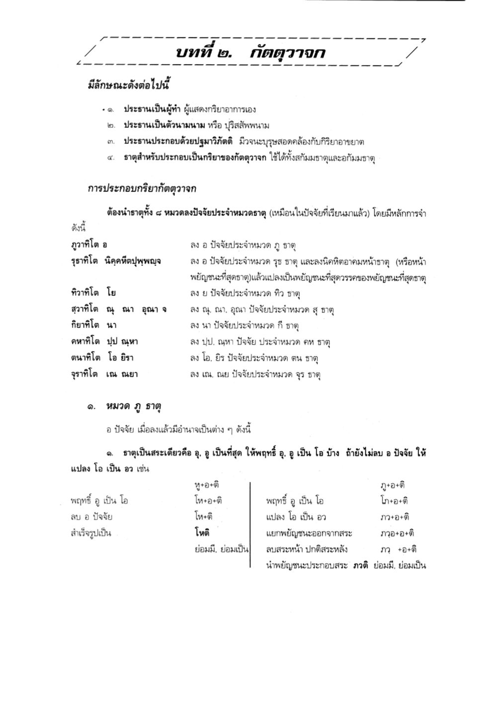 การกัดดูจอก: หลักการและวิธีการ แบบเรียนบาลีไวยากรณ์สมบูรณ์แบบ เล่ม 3 หน้า 21