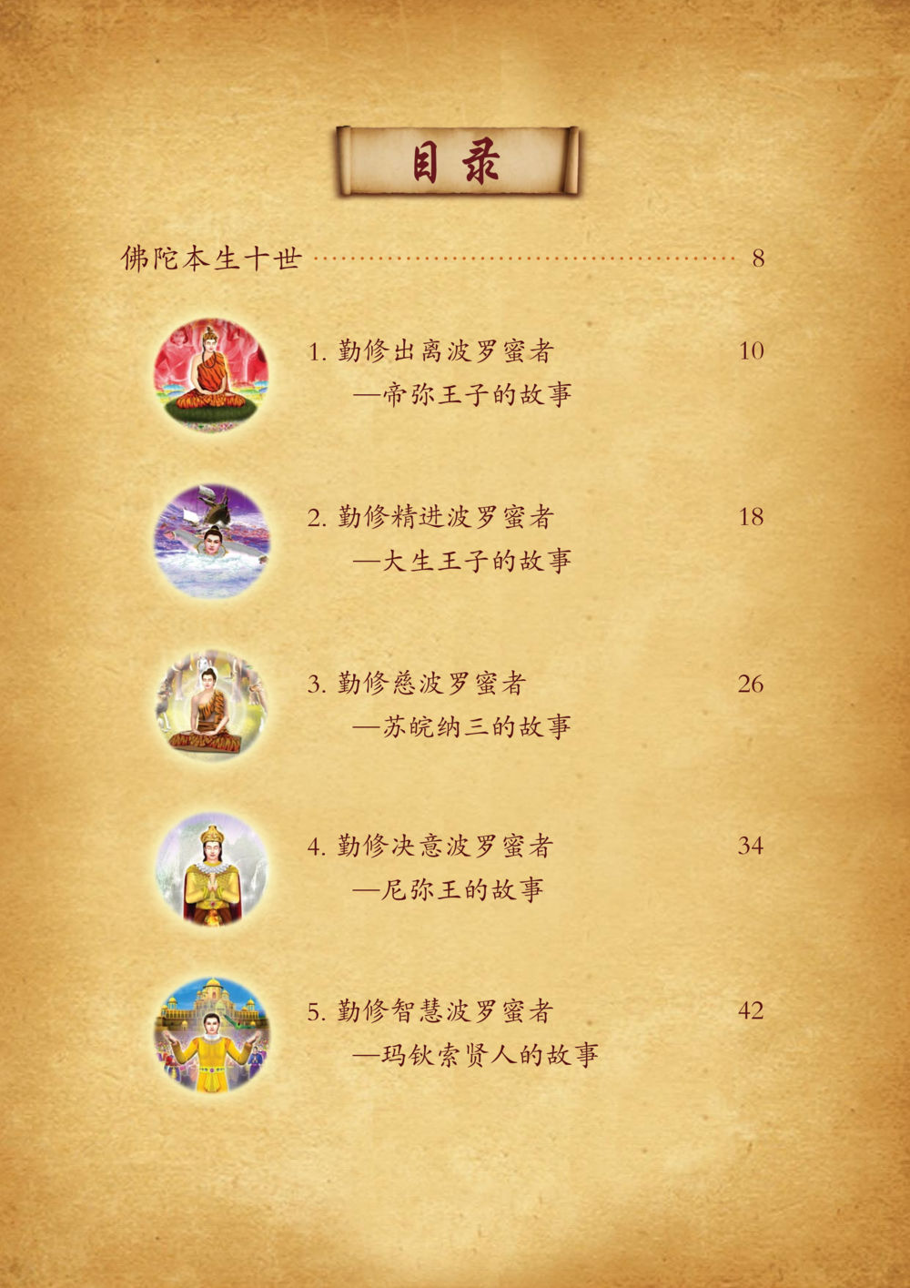 佛陀本生十世 佛陀本生十世-简新 ทศชาติชาดก  หน้า 7