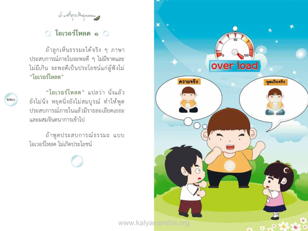 โอเวอร์โหลดในธรรมะ ง่ายที่สุดถึงจุดหมาย เล่ม 1 หน้า 111