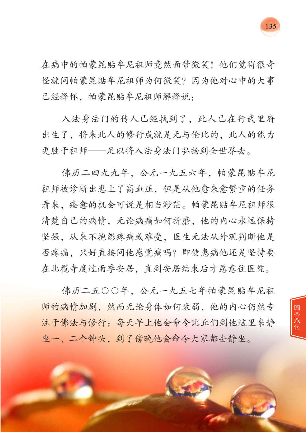 怕蒙昆贴牟尼祖师的坚持与微笑 帕蒙昆贴牟尼祖师——入法身法门发现者 หน้า 136