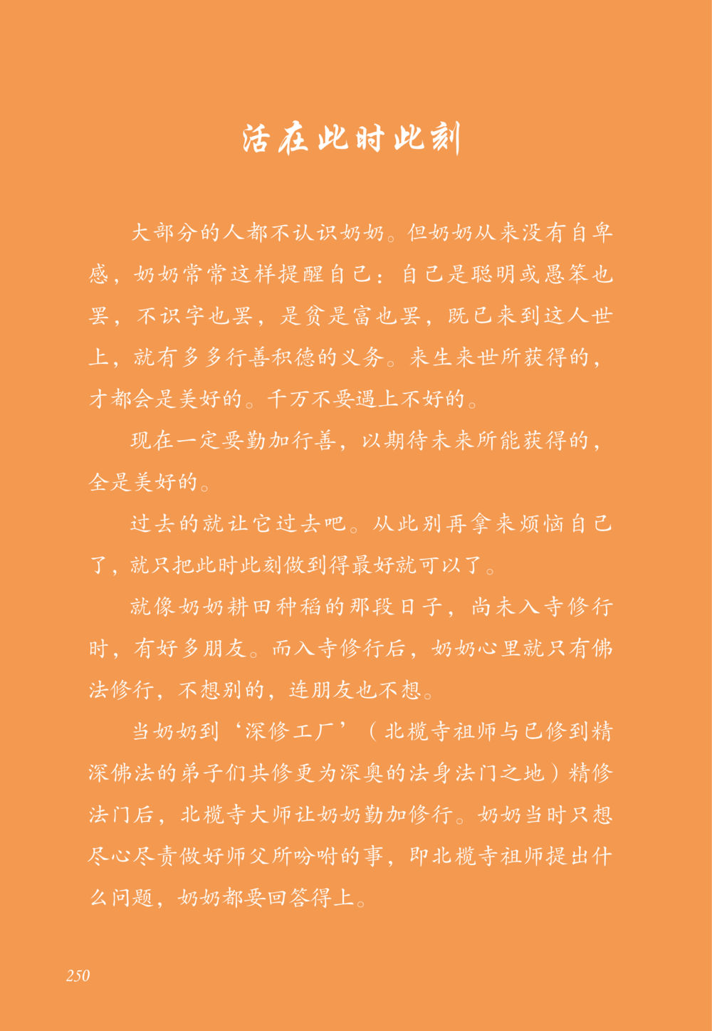 活在此时此刻 老奶奶的金言玉语 หน้า 251