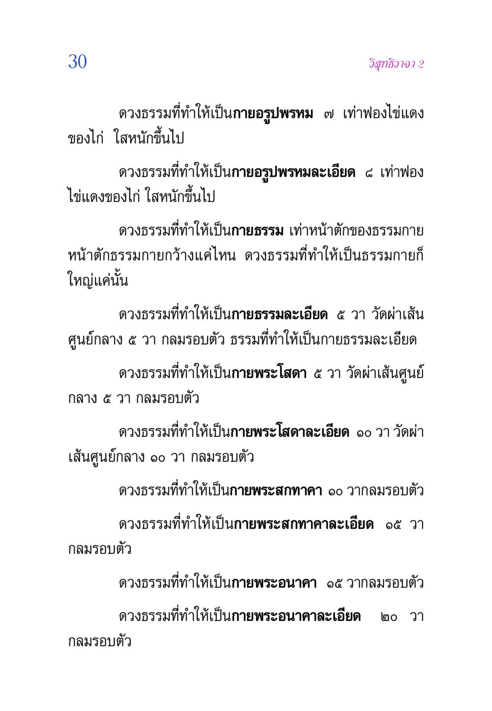วิสุทธิวาจา 2 วิสุทธิวาจา 2 หน้า 30