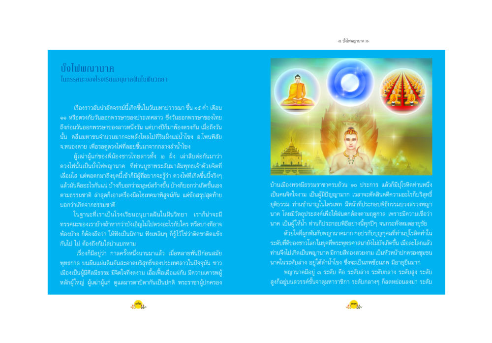 บังไฟฟ้าบานช: วันสำคัญของคนไทย พญานาค ตำนาน ความเชื่อ หรือความจริง หน้า 19