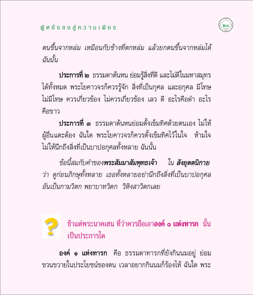 null มิลินทปัญหา หน้า 21