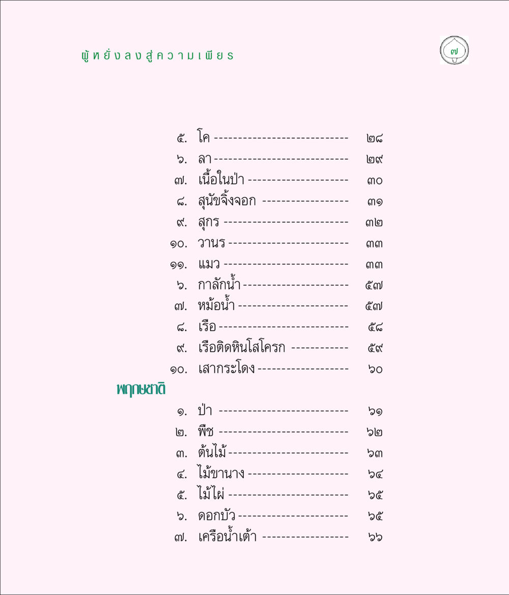 ผู้ยั่งยืนสู่ความเพียร มิลินทปัญหา หน้า 7