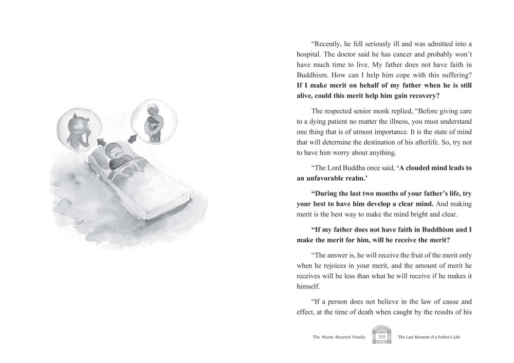 Helping a Dying Father Cope with Illness The Warm Hearted Family หน้า 158