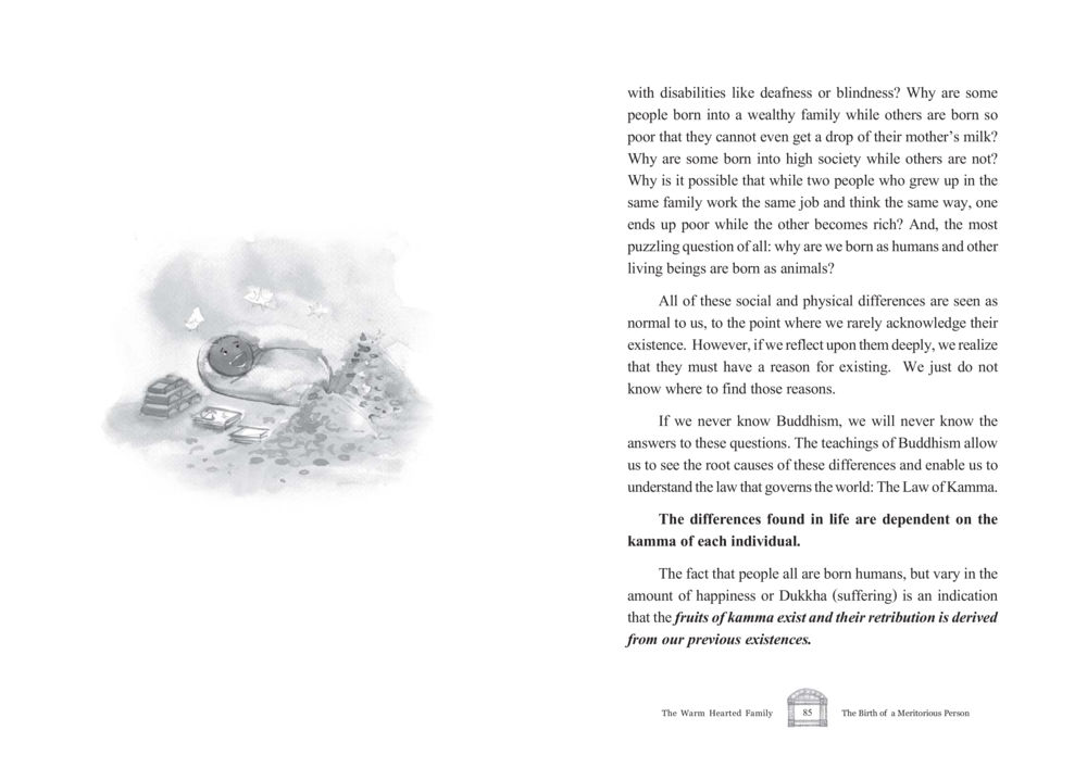 Understanding Life Differences Through Buddhism The Warm Hearted Family หน้า 43