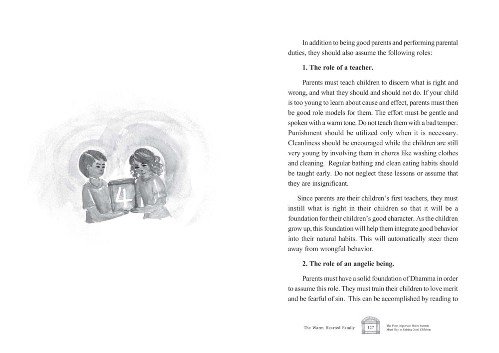The Four Important Roles Parents Must Play in Raising Good Children The Warm Hearted Family หน้า 64