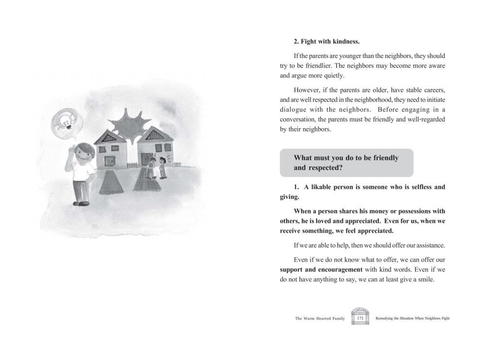 Fight with Kindness: Building Better Neighborhood Relationships The Warm Hearted Family หน้า 87