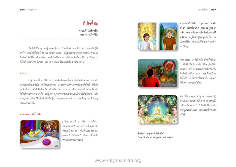 บุญญานักธรรมวิเศษ ตายแล้วไปไหน ภาคสุคติภูมิ หน้า 116