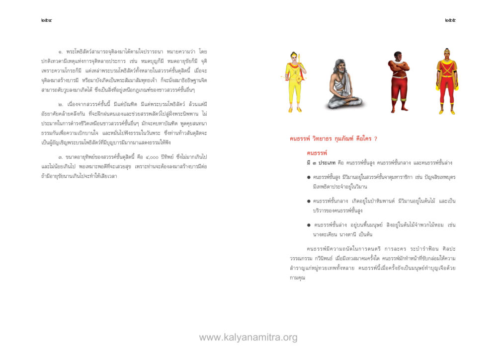 ความหมายของพระโพธิสัตว์และการใช้คำในวัฒนธรรมไทย ตายแล้วไปไหน ภาคสุคติภูมิ หน้า 129