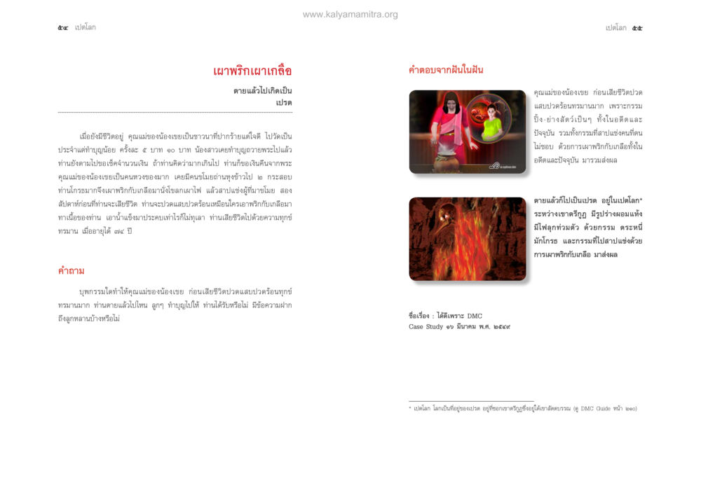 การปฏิบัติในช่วงสุดท้ายของชีวิต ตายแล้วไปไหน ภาคทุคติภูมิ หน้า 29