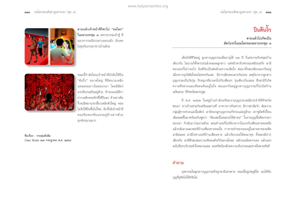 สมโลกของอัศจรรย์รุนแรง (ตอน ๓) ตายแล้วไปไหน ภาคทุคติภูมิ หน้า 57