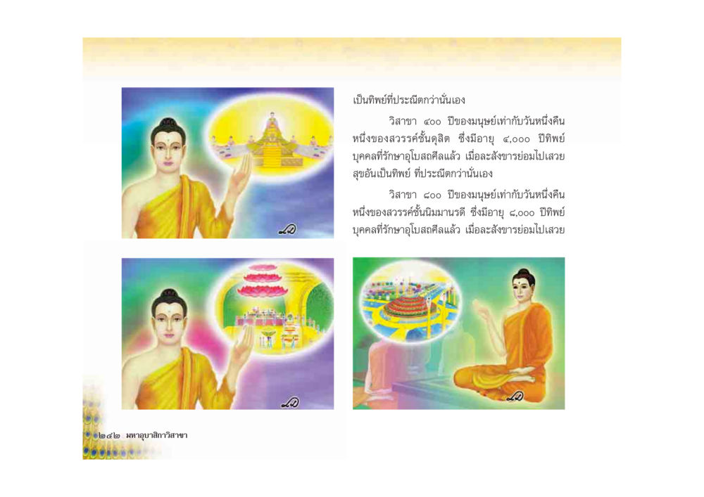 วิชาชีวิตและอายุในสวรรค์ มหาอุบาสิกาวิสาขา หน้า 242