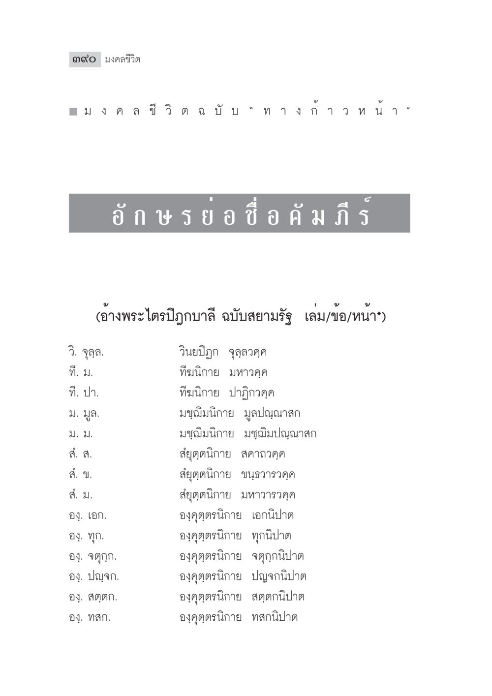 มงคลชีวิตฉบับ “ทางก้าวหน้า” มงคลชีวิต ฉบับทางก้าวหน้า หน้า 415