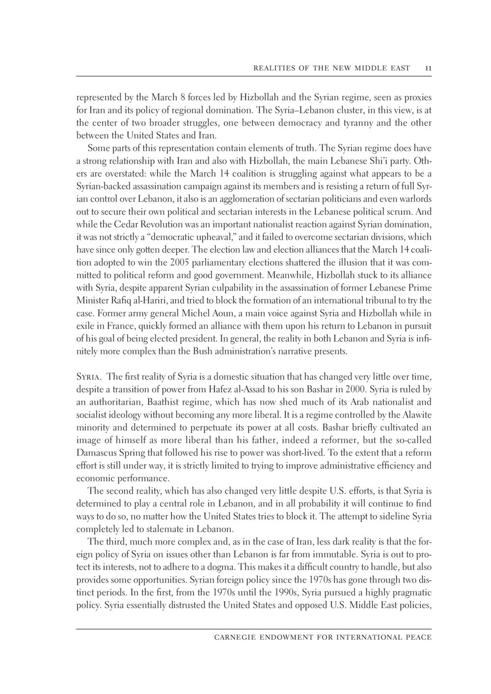 The Complexity of Syrian-Lebanese Relations The New Middle East หน้า 17