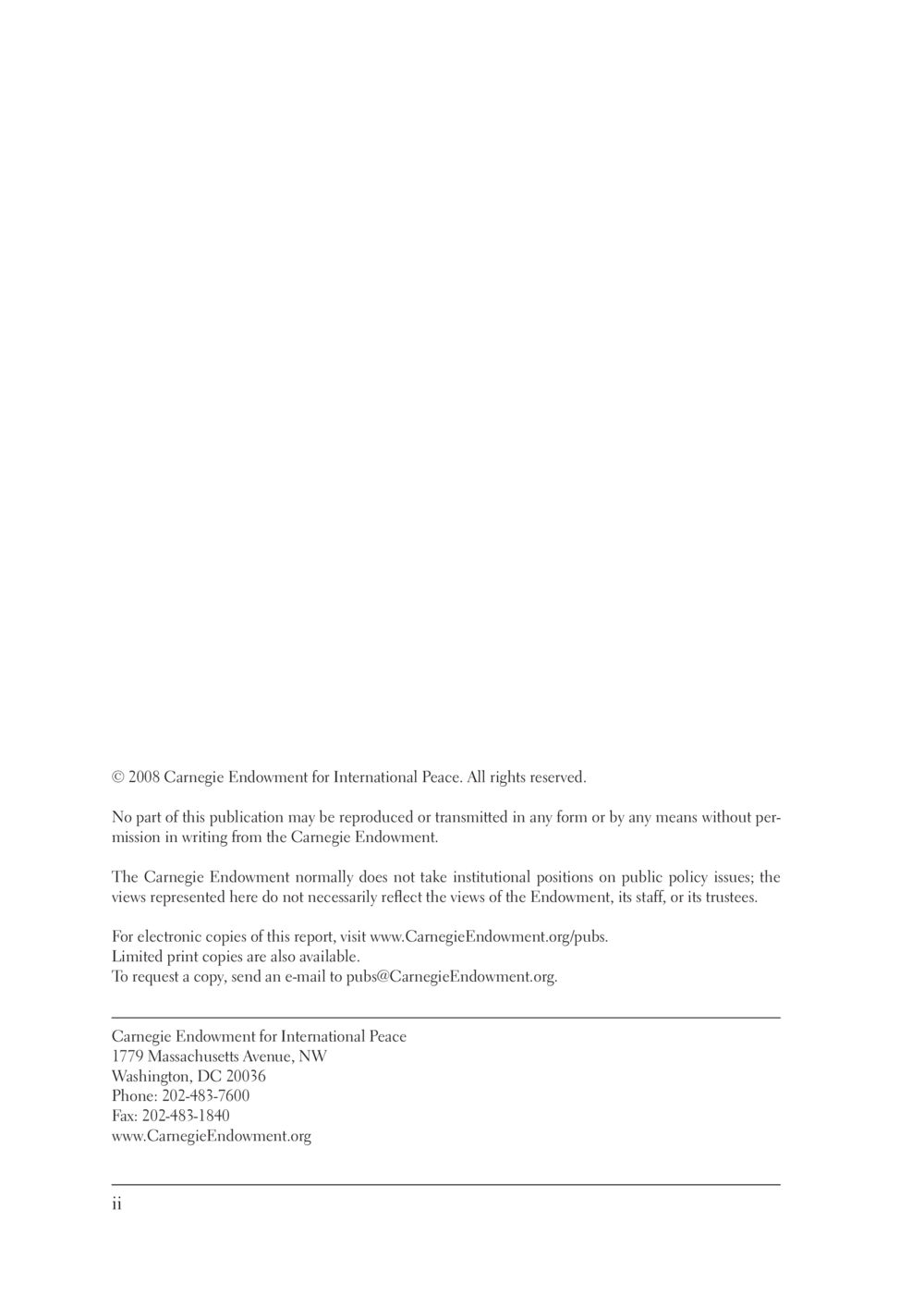 Carnegie Endowment Publication Notice The New Middle East หน้า 4