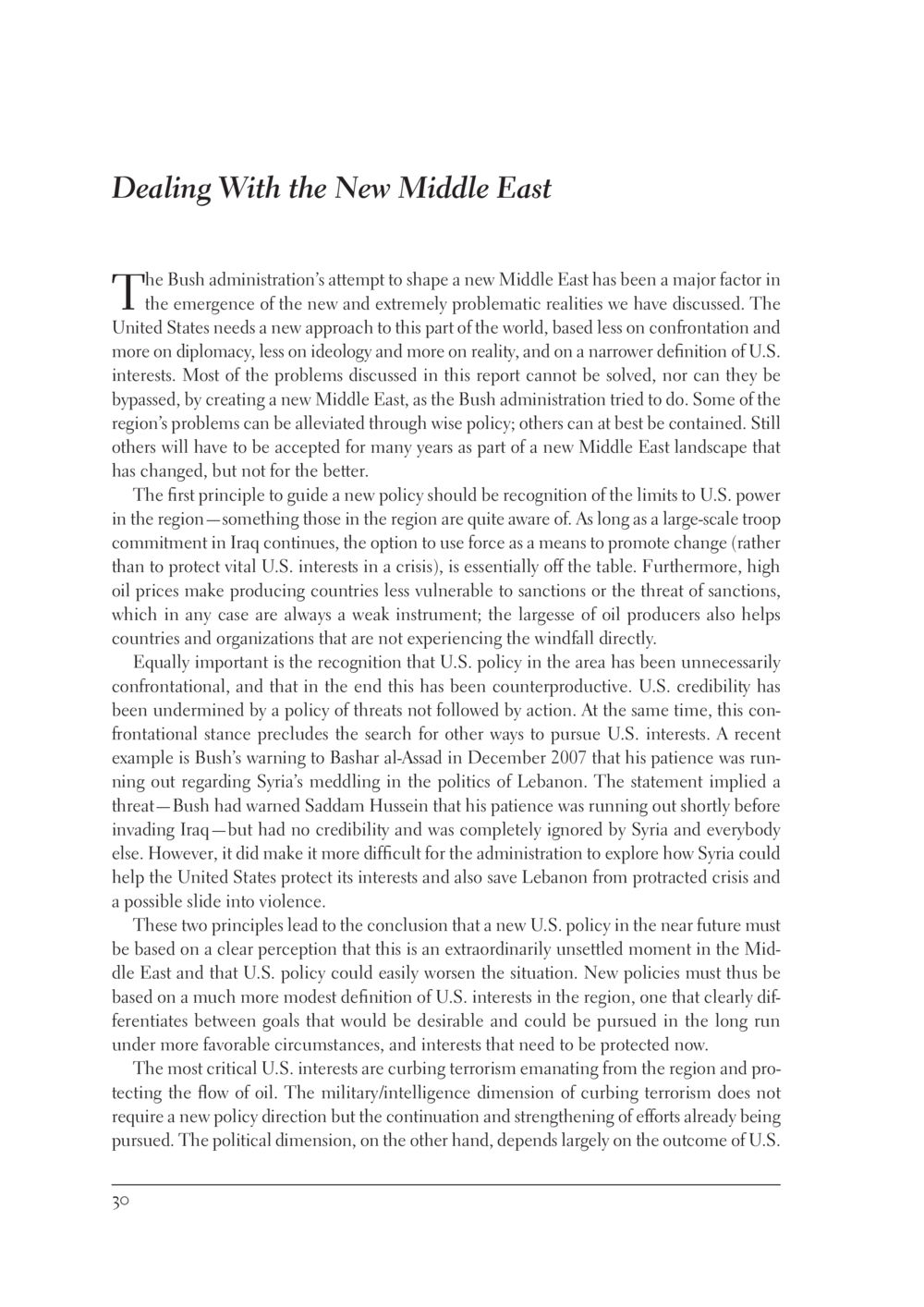 Dealing With the New Middle East The New Middle East หน้า 36