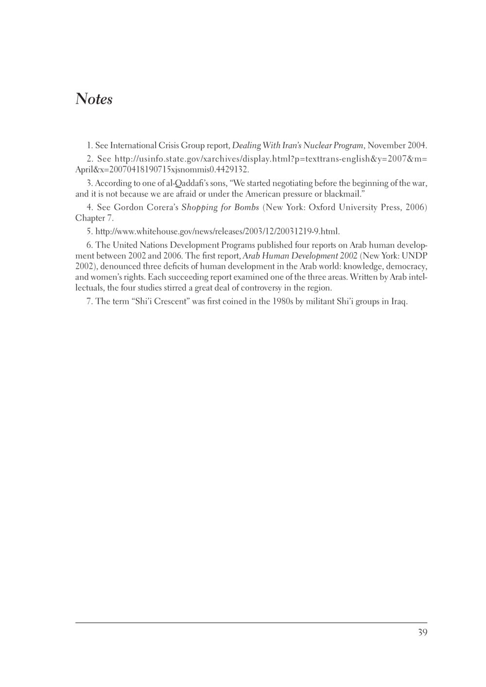 Analysis of Geopolitical Issues in the Middle East The New Middle East หน้า 45