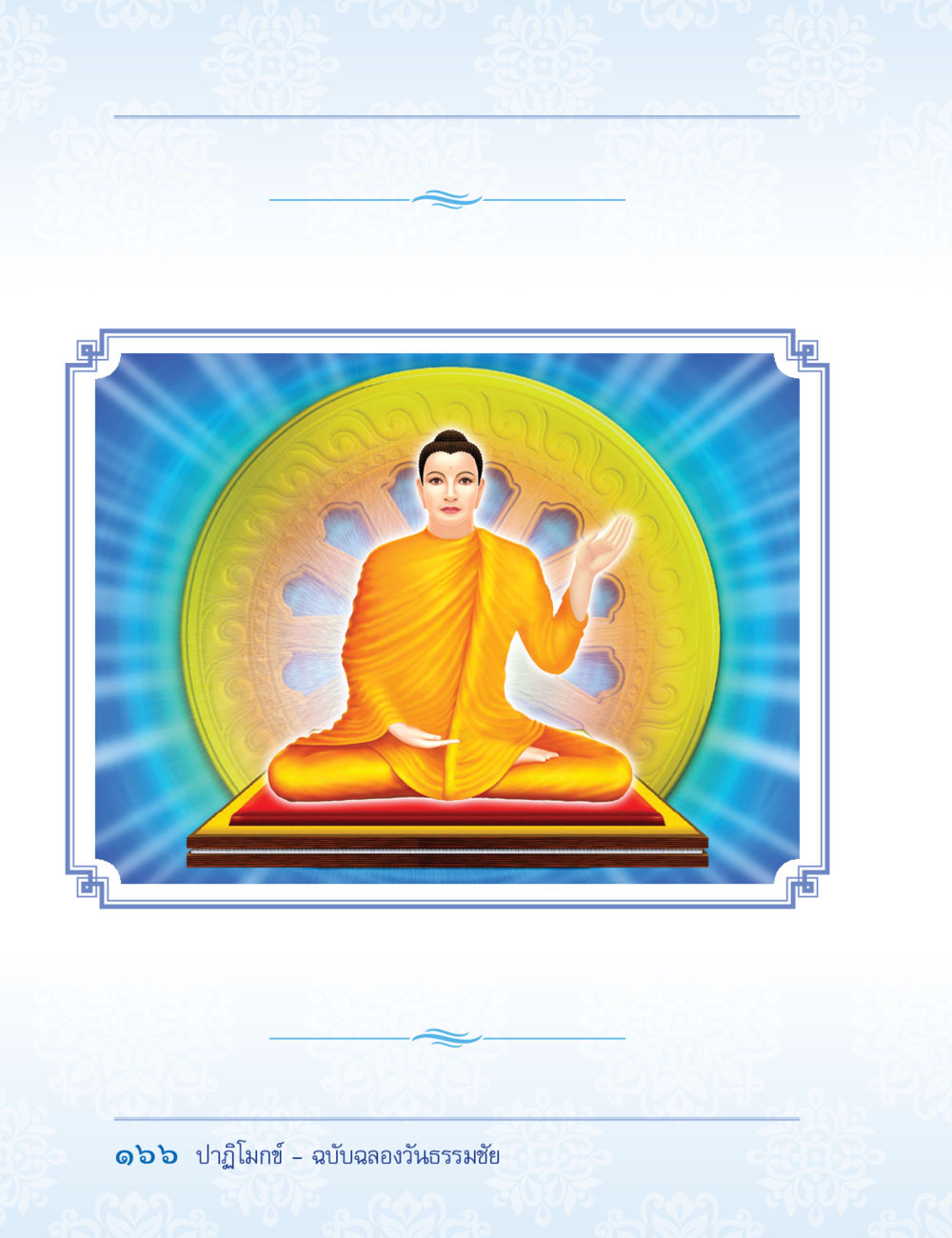 null ปาฏิโมกข์ ฉบับฉลองวันธรรมชัย หน้า 166