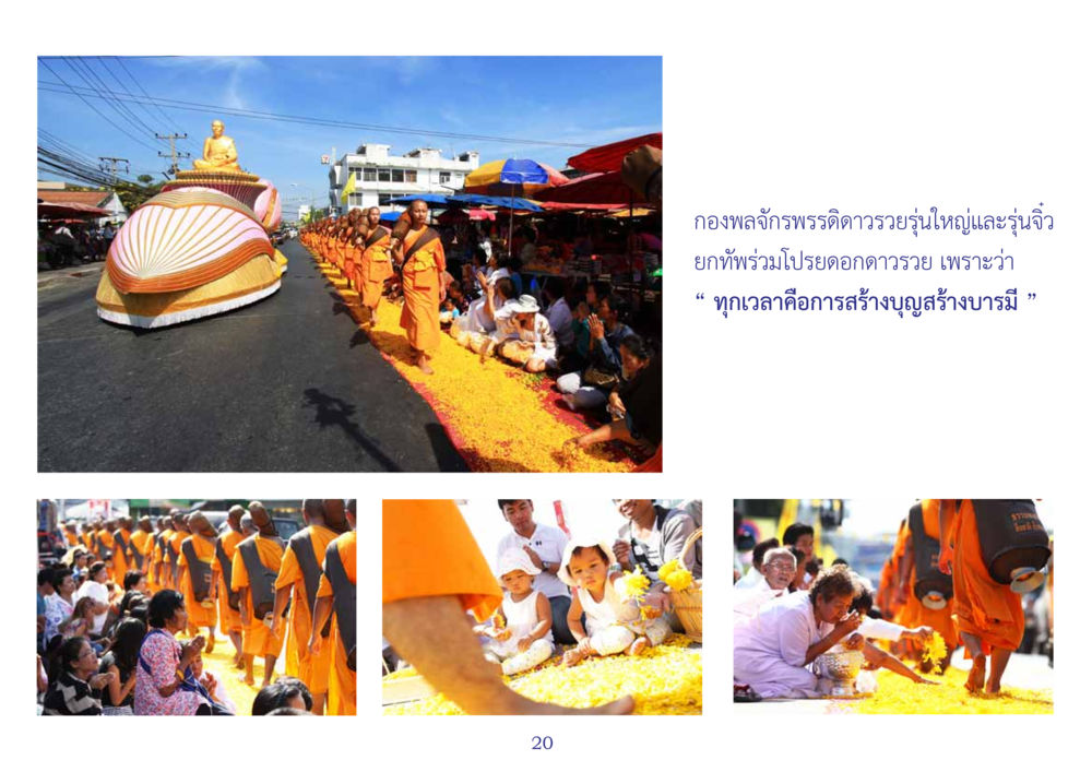 null สมุดภาพธุดงค์ธรรมชัยเส้นทางมหาปูชนียาจารย์ปีที่ 2 หน้า 20