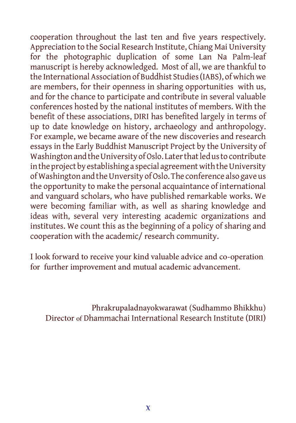 Advancements in Buddhist Studies through Collaboration DIRI Journal  หน้า 14