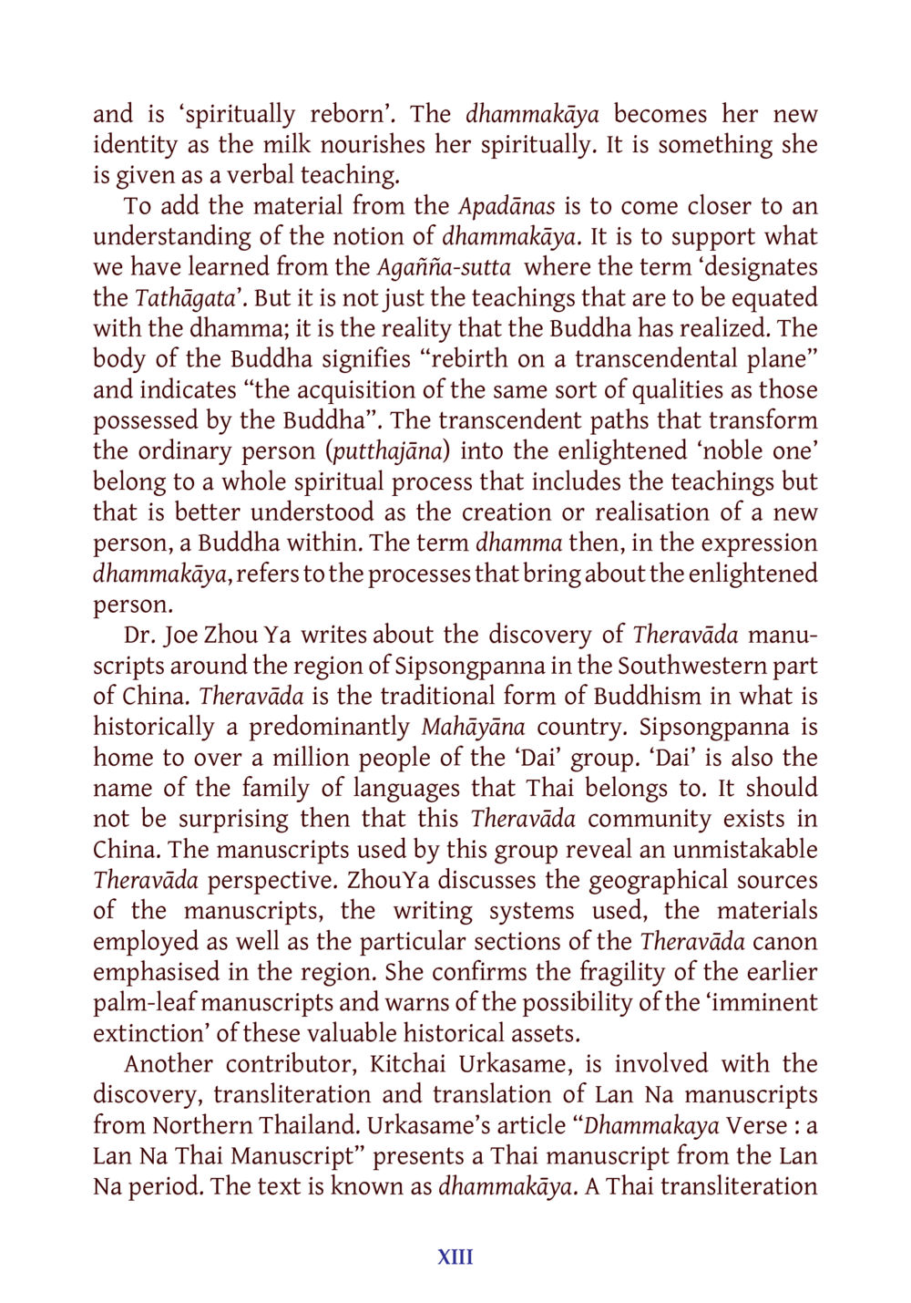 Understanding Dhammakāya and Theravāda Manuscripts DIRI Journal  หน้า 18