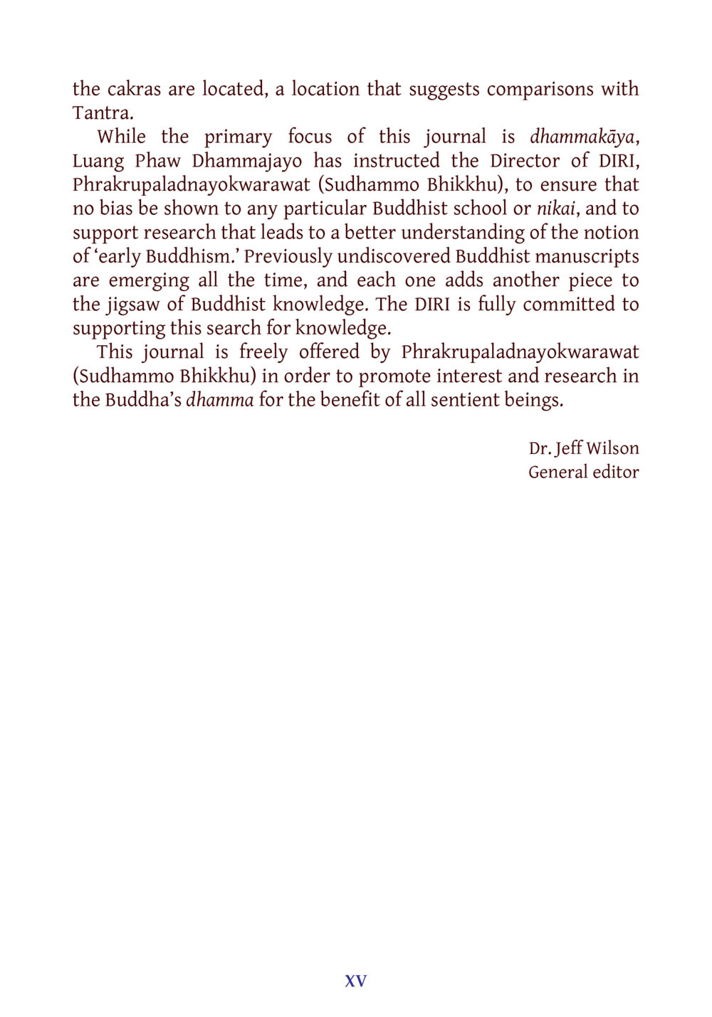 Exploring the Cakras and Early Buddhism DIRI Journal  หน้า 20