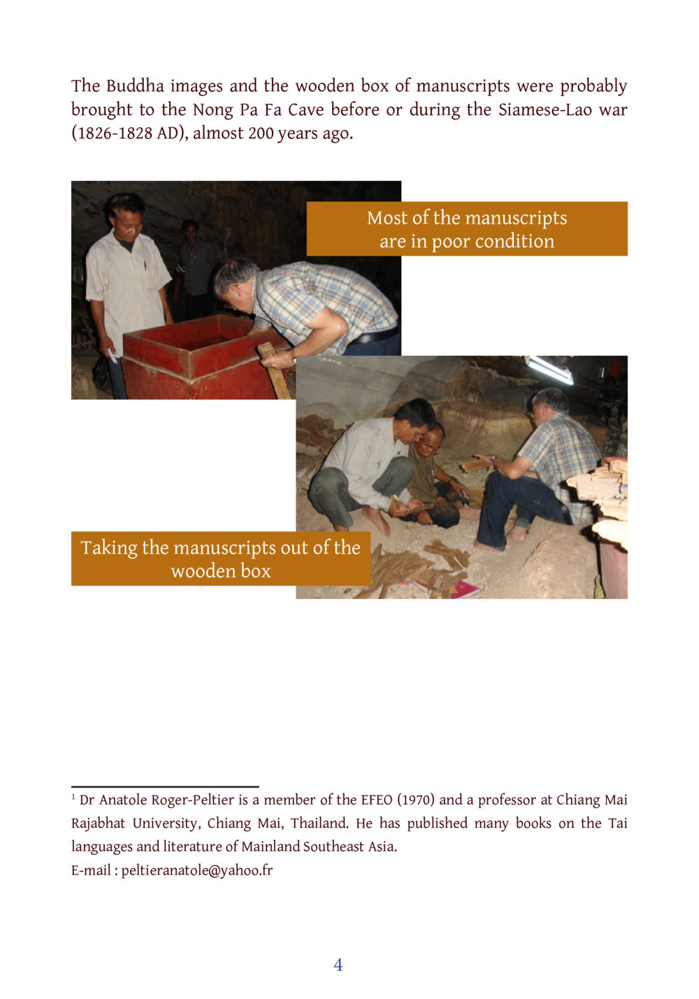 Historical Artifacts from Nong Pa Fa Cave DIRI Journal  หน้า 25