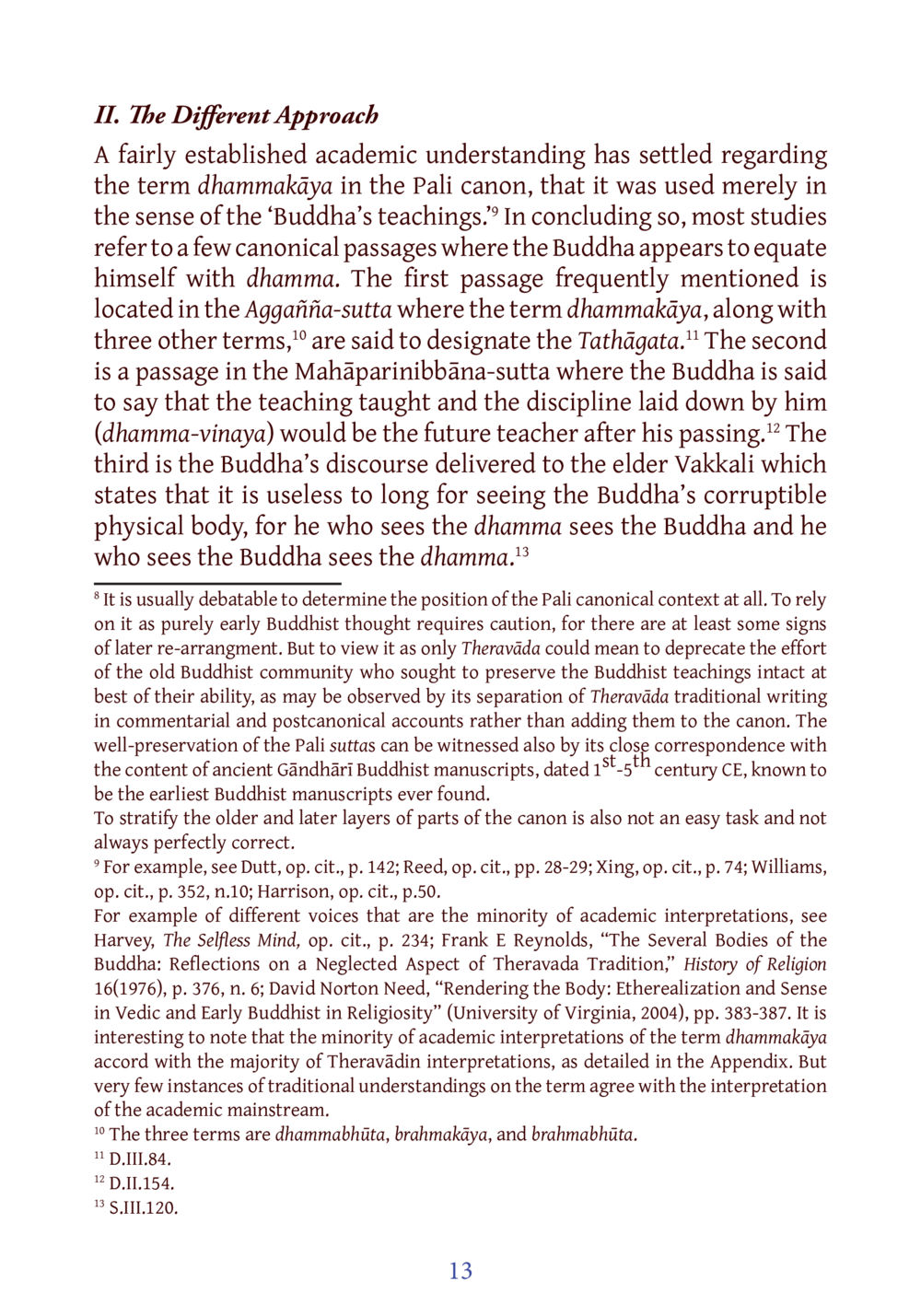 Understanding Dhammakāya in Early Buddhist Thought DIRI Journal  หน้า 34