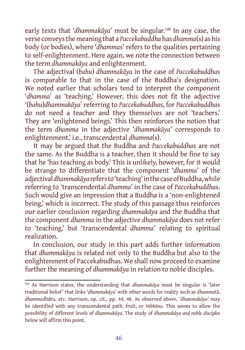 Understanding Dhammakāya in Relation to Paccekabuddhas and Enlightenment DIRI Journal  หน้า 67