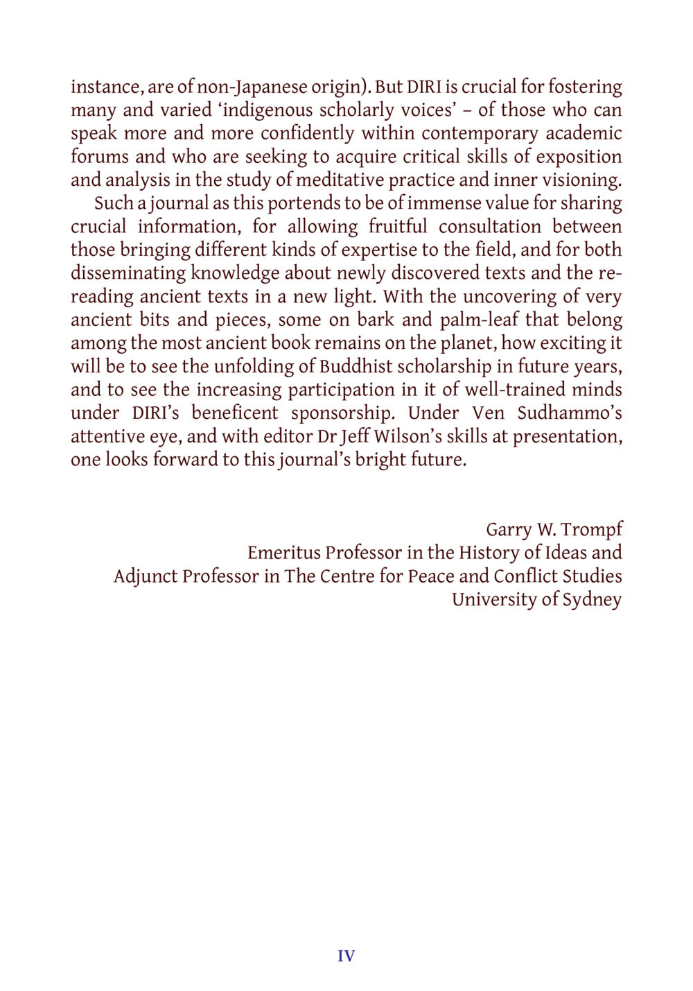 The Importance of Indigenous Scholarly Voices in Buddhist Studies DIRI Journal  หน้า 8