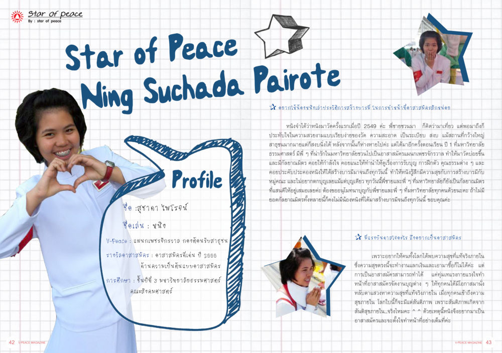 Star of Peace - Ning Suchada Pairote นิตยสาร V-Peace ประจำเดือนกุมภาพันธ์ พ.ศ.2556 หน้า 24