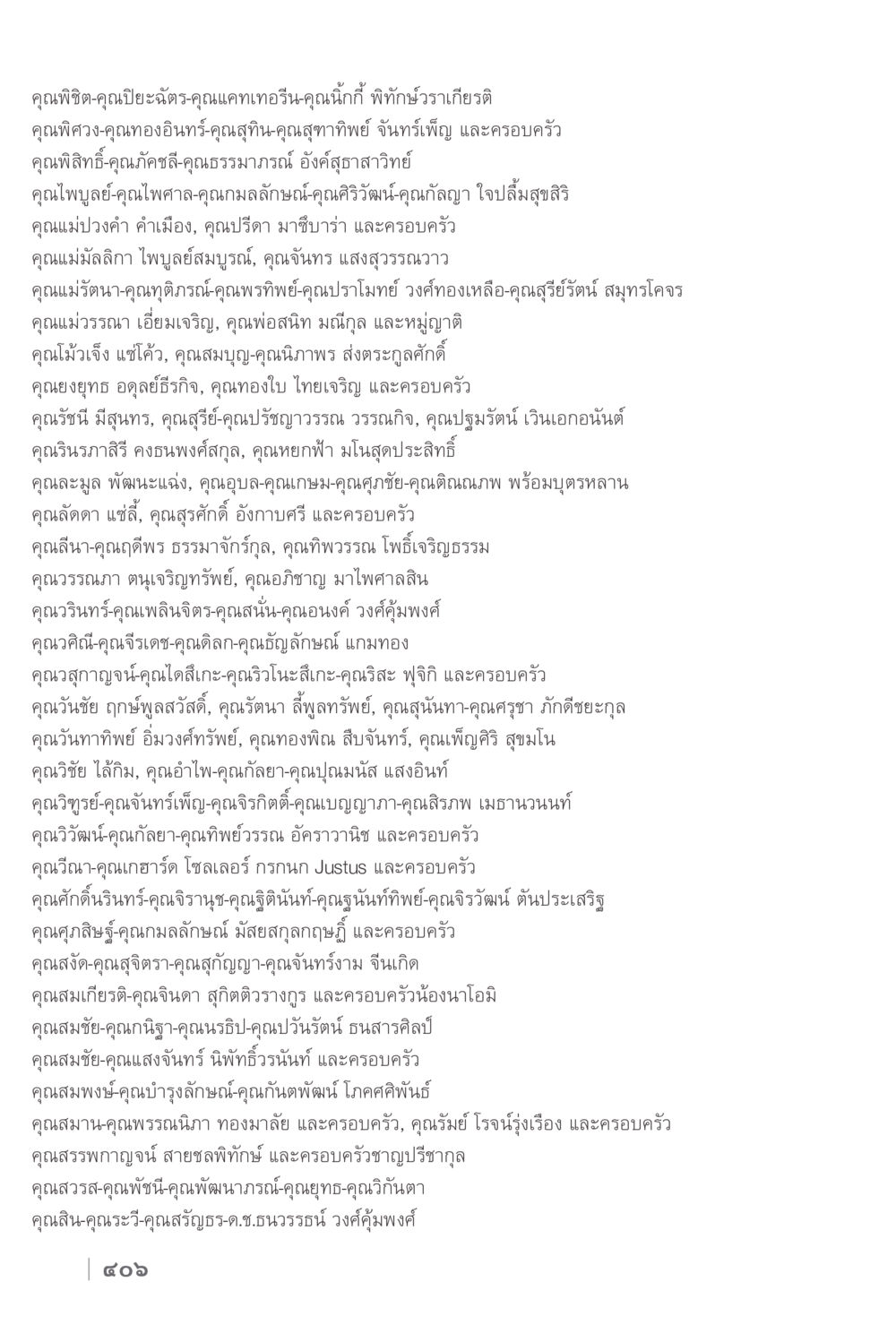 รายชื่อบุคคลในครอบครัว ง่ายแต่ลึก 2 หน้า 410