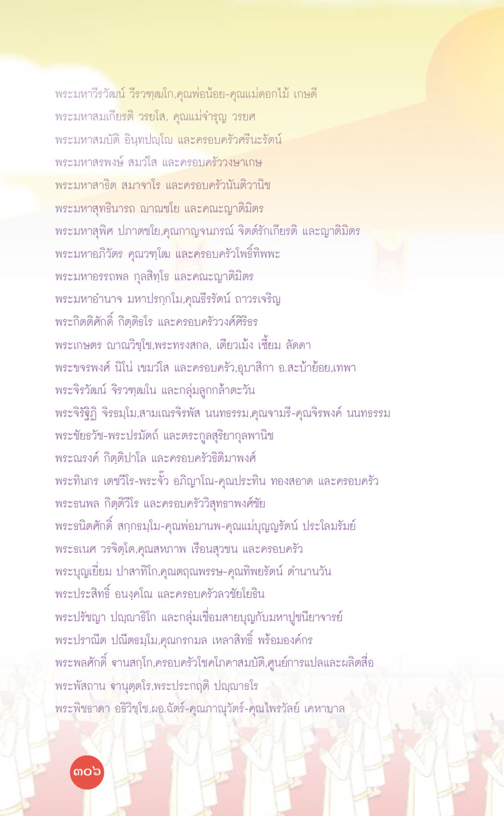 รายชื่อพระมหาและครอบครัว ที่นี่มีคำตอบ เล่ม 7 โดย คุณครูไม่ใหญ่ หน้า 306