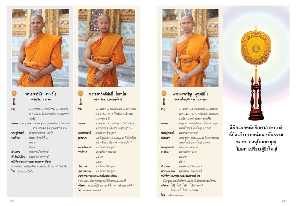 ประวัติพระมหาวิชัยและนักศึกษายาบาลี วารสารกัณยาณมิตร ฉบับพระสังฆาธิการ หน้า 23