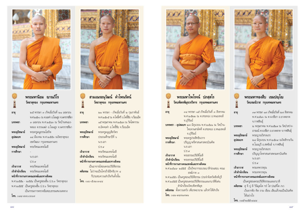 พระมหานิยม ฐาฐาวโร วารสารกัณยาณมิตร ฉบับพระสังฆาธิการ หน้า 10