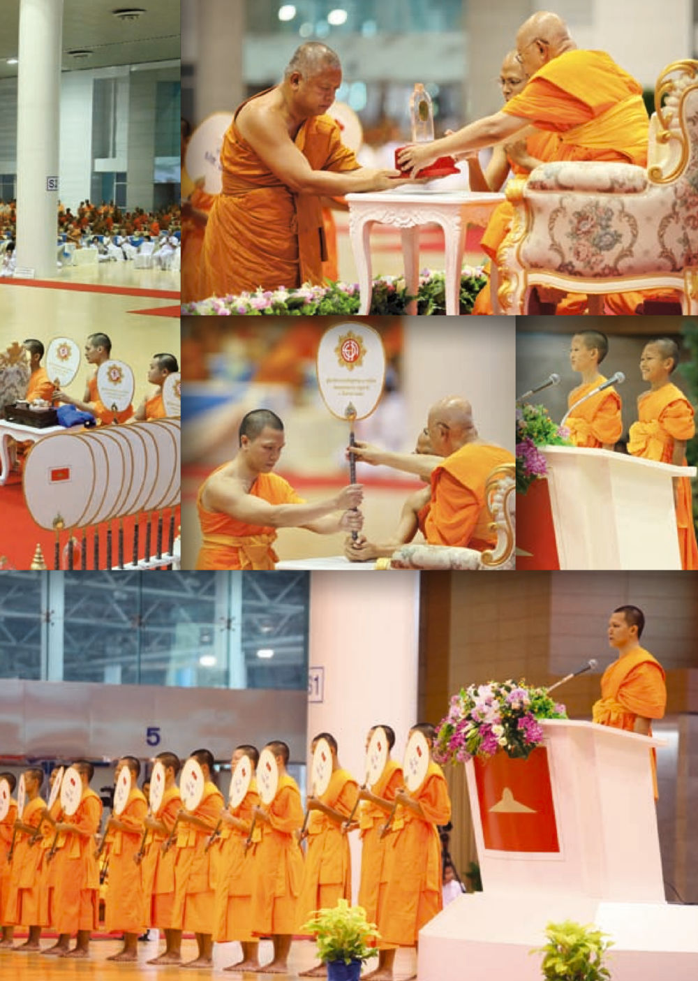 Buddhist Monk Ceremony วารสารอยู่ในบุญประจำเดือน กันยายน พ.ศ.2556 หน้า 29