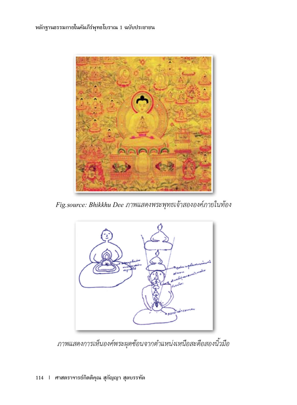 null หลักฐานธรรมกายในคัมภีร์พุทธโบราณ 1 ฉบับประชาชน หน้า 115