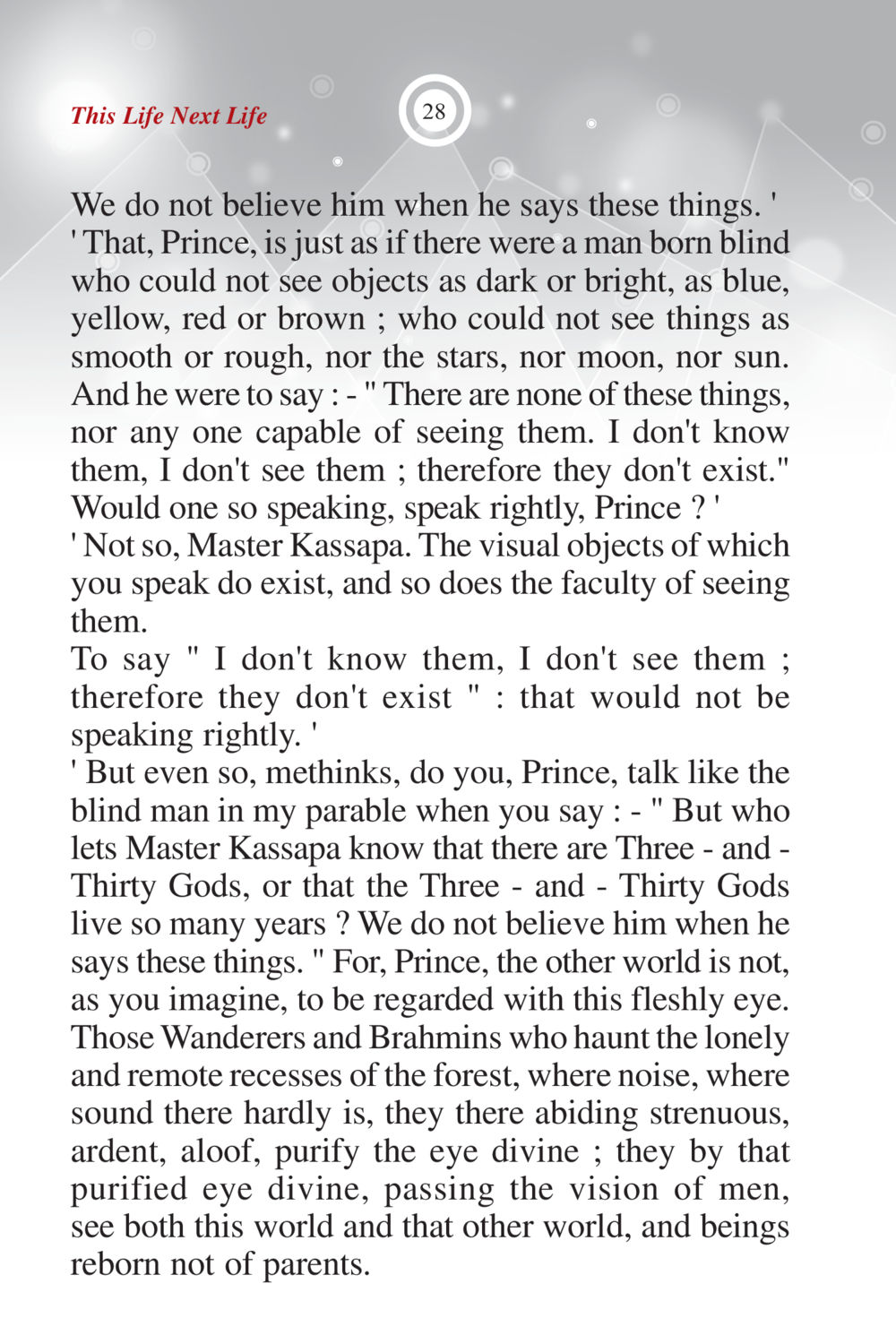 Understanding the Divine Eye and Existence ภพนี้ ภพหน้า ฉบับเติมเต็ม หน้า 30