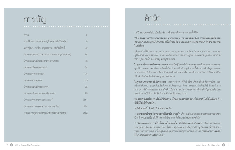 ประวัติและโครงการของพระพุทธกษัตรคัมภีร์ 70 ปี พระเทพญาณมหามุนี หน้า 3