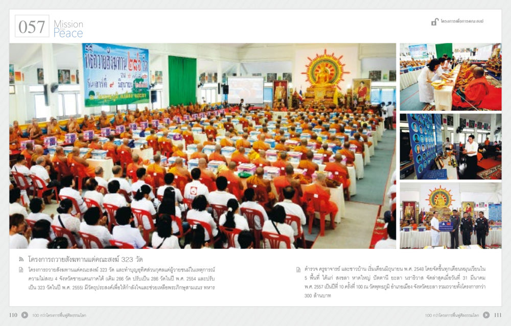 โครงการถวายสุขภาพแด่สมเด็จพระสังฆราช 70 ปี พระเทพญาณมหามุนี หน้า 57