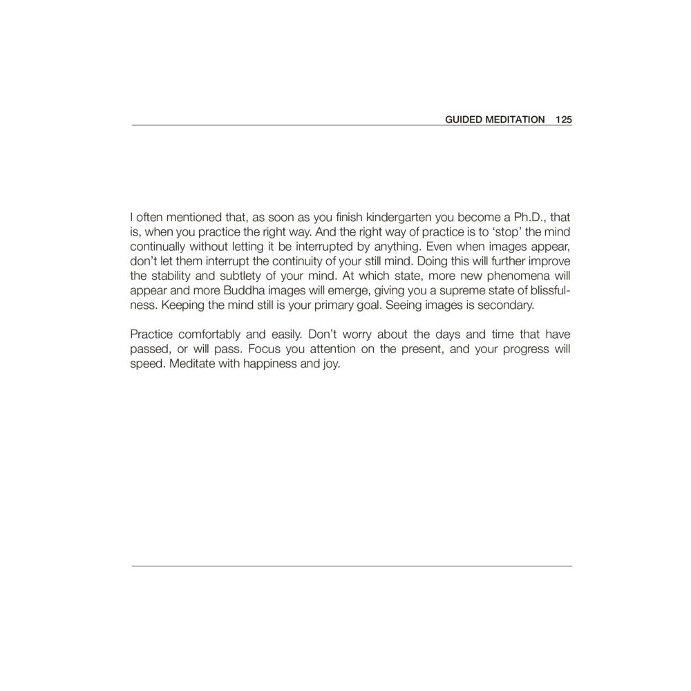 The Right Way to Practice Meditation Luang Por Dhammajayo, BEYOND WISDOM หน้า 129