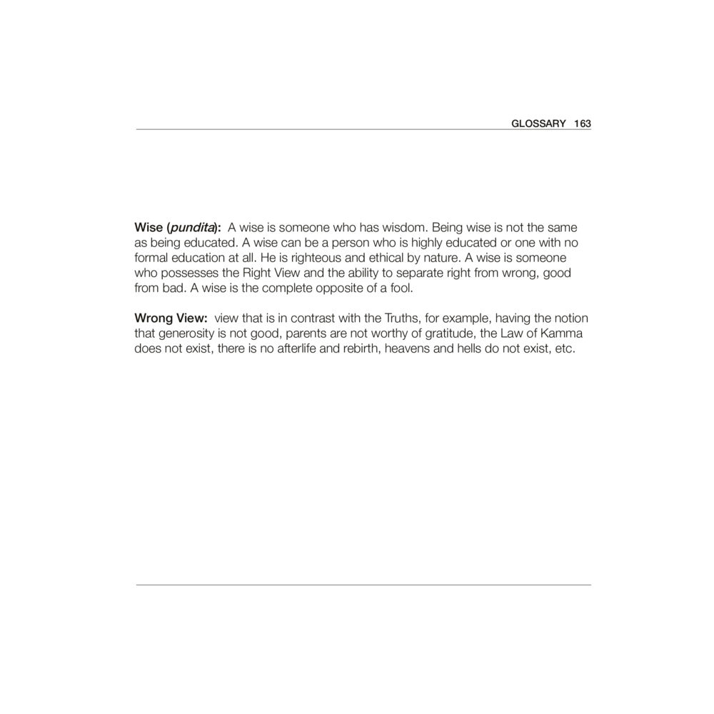 Understanding Wisdom and Wrong Views Luang Por Dhammajayo, BEYOND WISDOM หน้า 167