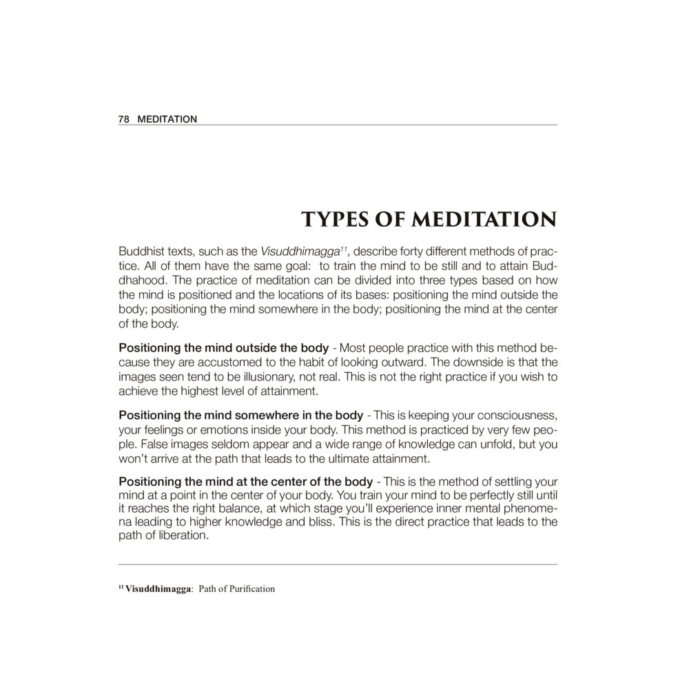 Types of Meditation Luang Por Dhammajayo, BEYOND WISDOM หน้า 82