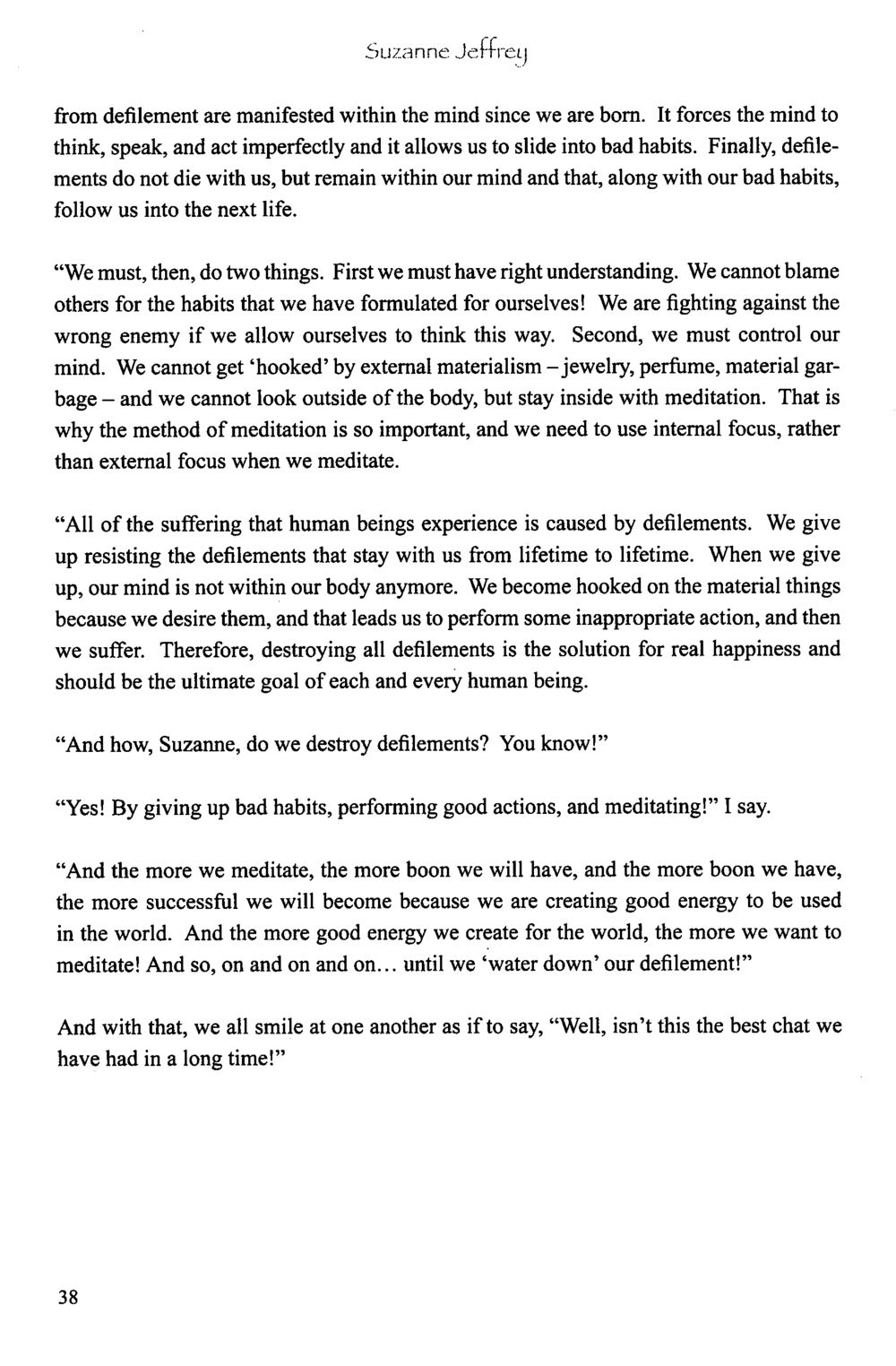 Understanding and Overcoming Defilements in Meditation The Meeting with a Dhamma Master หน้า 43