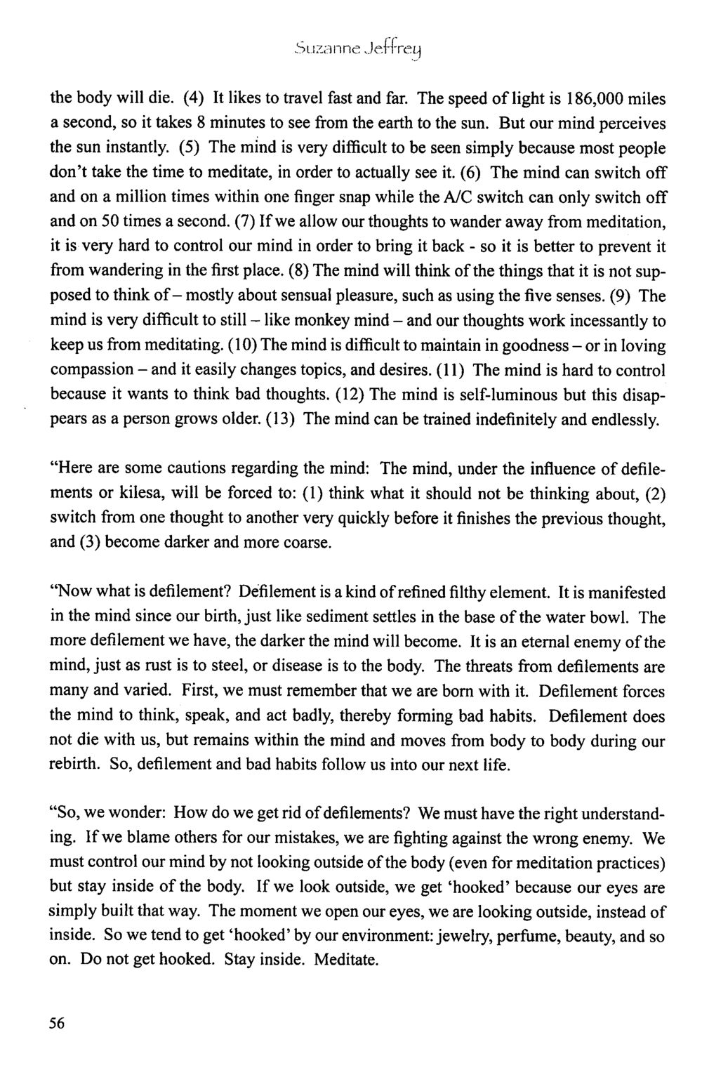 Understanding the Mind and Defilements The Meeting with a Dhamma Master หน้า 60